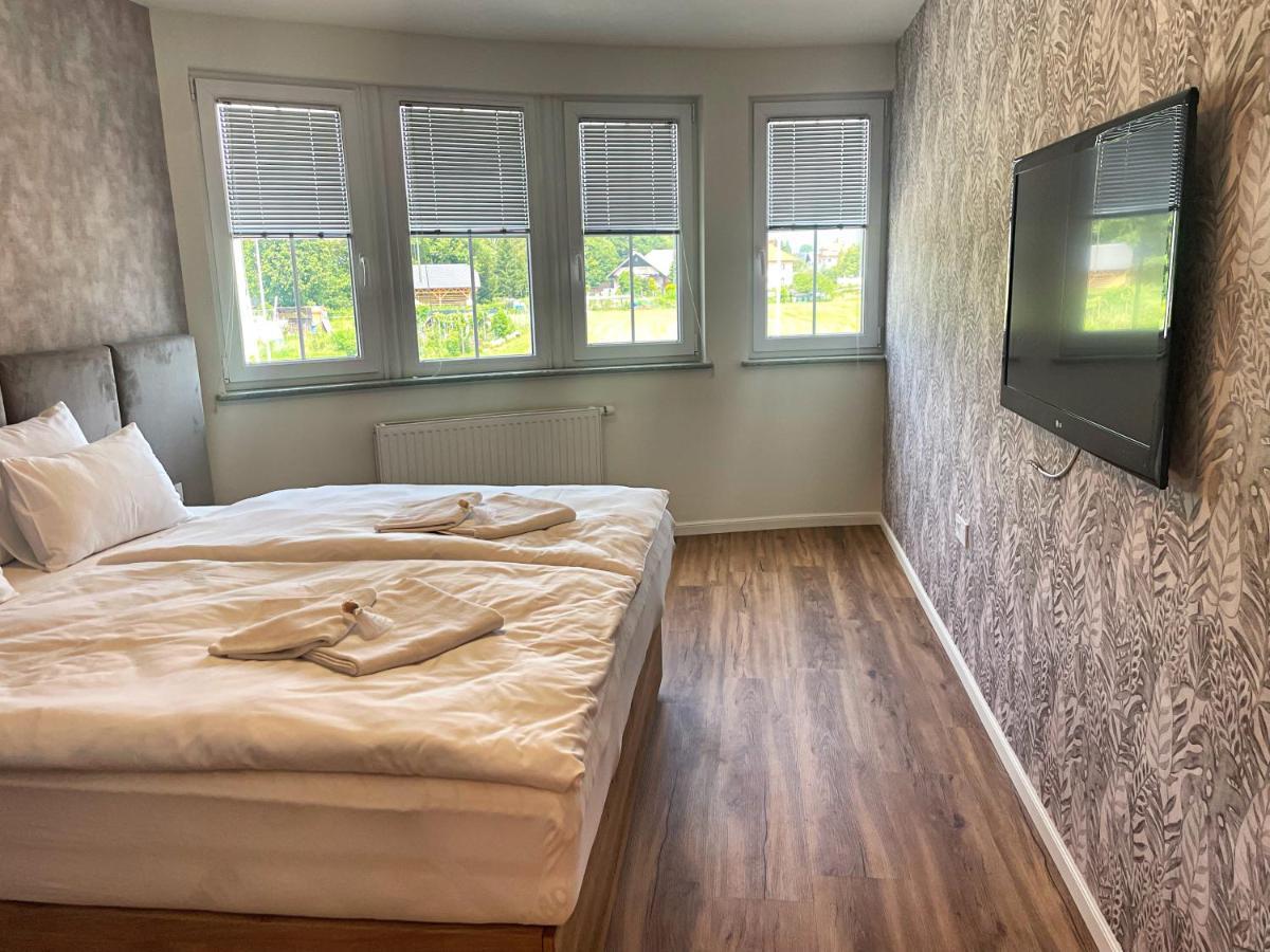 Vila Urbana Luxury Apartments Lesce  Eksteriør bilde